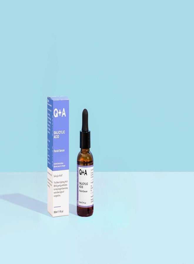 Q+A Salicylic Acid Serum (30ml), Exfoliating, Pore-Minimising and Oil-Controlling Face Serum for Blemish-Prone Skin, Skincare With Salicylic Acid, Succinic Acid and Betaine - Image 5